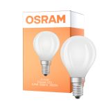 Osram LED Classic LED E14 Pera Filamento Ghiaccio 3.8W 806lm - 840 Bianco Freddo | Sostitutiva 60W