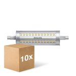 Confezione Multipack 10x Philips Corepro LED Lineair R7s 118mm 14W 2000lm - 830 Luce Calda -  | Dimmerabile - Sostitutiva 120W