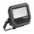 Ledvance Proiettore LED Aluminium Nero 8W 1100lm 100D - 830 Luce Calda -  | IP66 - Simmetrico