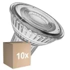 Confezione Multipack 10x Ledvance LED Riflettore GU10 PAR16 6.1W 575lm 36D - 930 Luce Calda -  Luce Calda - | Dimmerabile - Sostitutiva 80W