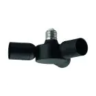 Eglo Luce Pendente Rueda Nero | IP20 - Adatto per 3x E27 